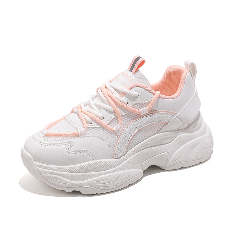 Custom Chunky Shoes Women Casual Mesh Sneakers – Low MOQ Sport Running