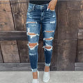 High Waist Baggy Jeans for Women – Casual Wide Leg Denim