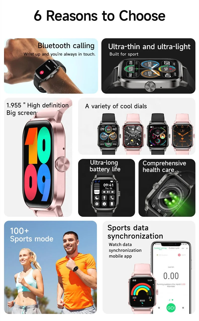 ZW9 Max Ultra Smartwatch – Fashion Sport Smart Watch for Men & Women