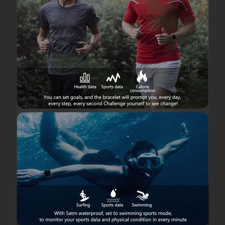 C20 Smart Watch – 1.71" TFT HD Screen Fitness Tracker Smartwatch