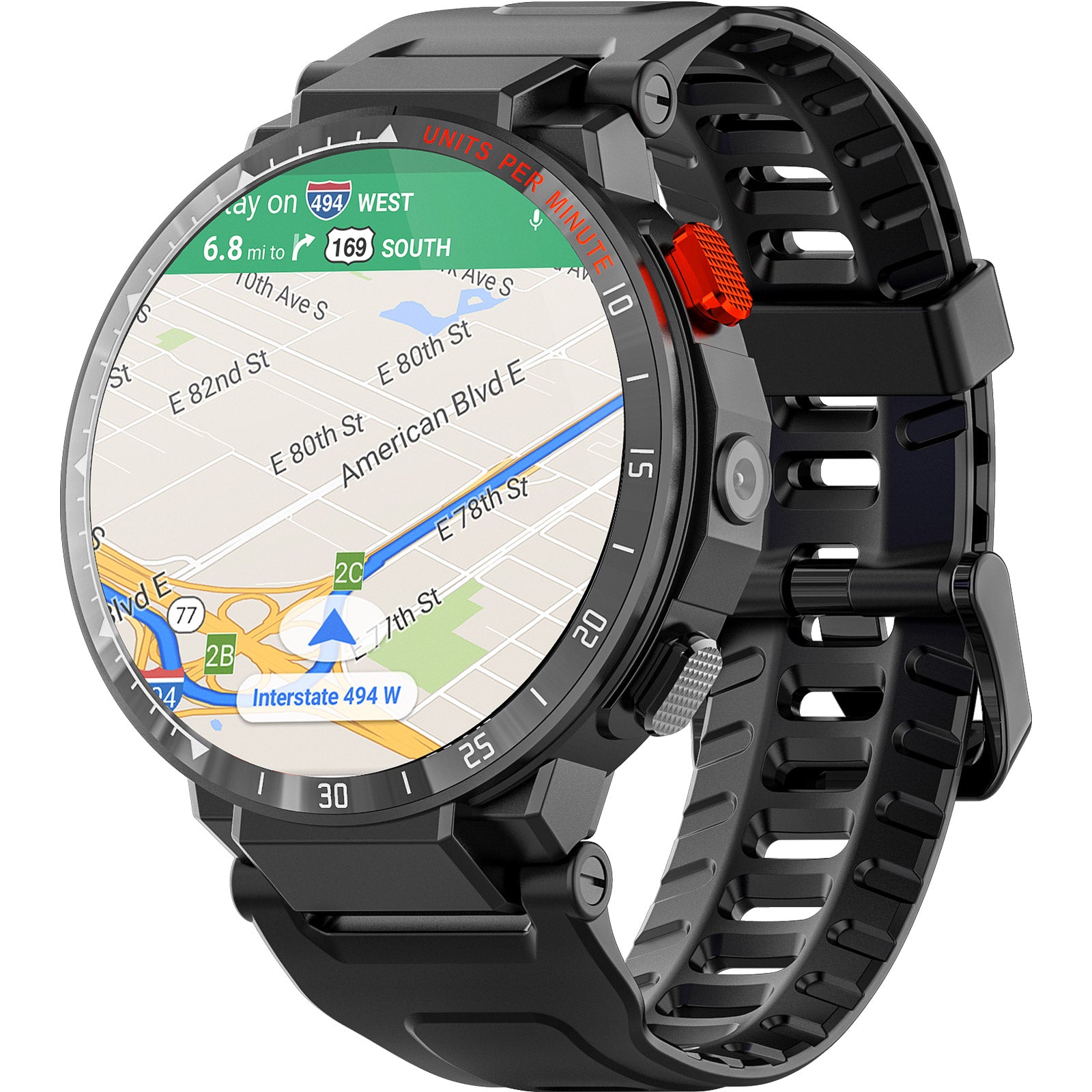 Z35 Android 7.1 Smart Watch – 4G GPS WiFi Camera SIM Standalone