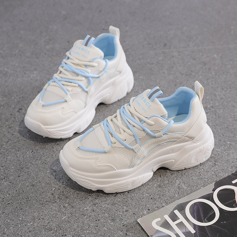 Custom Chunky Shoes Women Casual Mesh Sneakers – Low MOQ Sport Running
