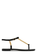 Clear Diamond Ankle Strap Flat Sandals – Rhinestone Flip-Flop Slides