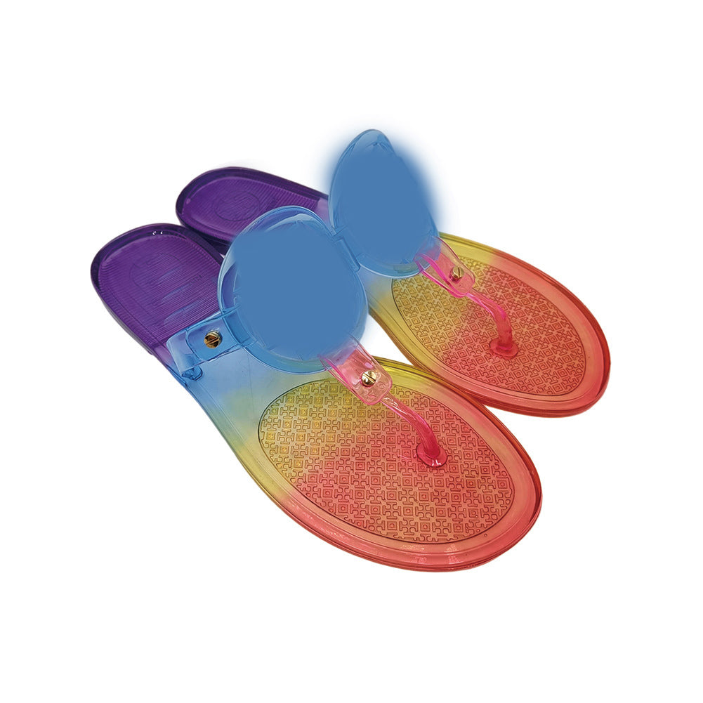 PVC Beach Flip Flops – Lightweight Summer Slippers