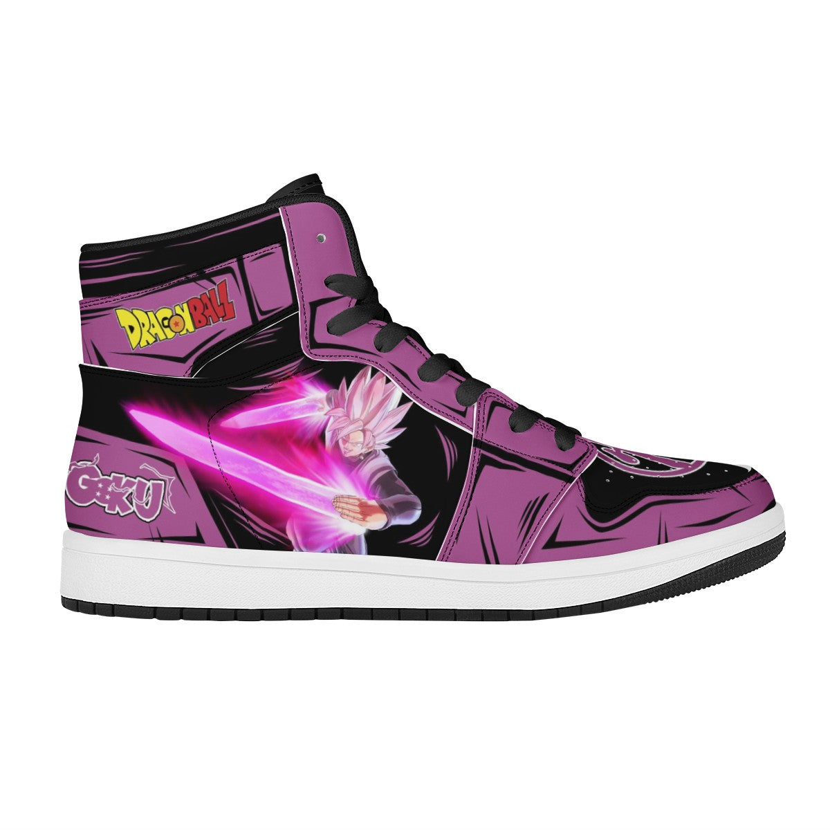 Dragon Ball Anime Custom Basketball Shoes — Bold Graphic Casual Sneakers for Men, EUR 36–48