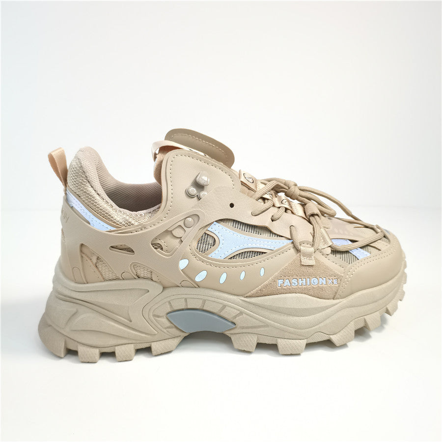 Men's Luxury Chunky Shoes Anti-Slip Sport Sneakers – Designer Casual