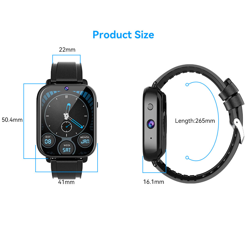 HMZ20 Android 9.1 Smart Watch – GPS Tracker 2+16GB 1.75" Display
