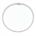 VVS1 Moissanite Tennis Chain & Bracelet – S925 Silver & 14K Gold Plated