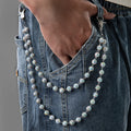 Colorful Zirconia Ball Double-Layer Hip-Hop Body Chain