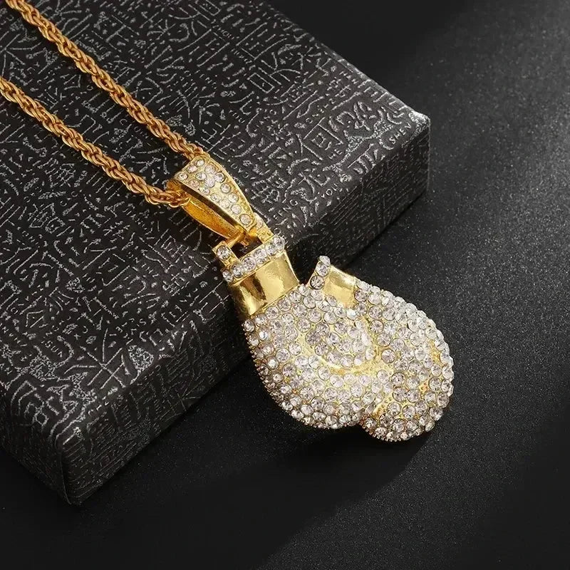 AK-47 Hip-Hop Gun Pendant Necklace — Bold Street Culture Zinc Alloy Jewelry, Gold & Silver, 39 Styles