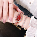 Ladies Watch Bracelet Square Watch Starry Sky