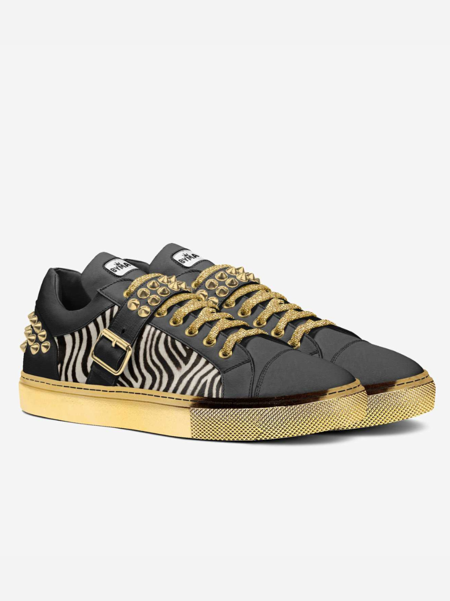 BYMANYC Tribeca Icon Luxury Vegan Sneakers — Animal Pattern Unisex | FireDrips