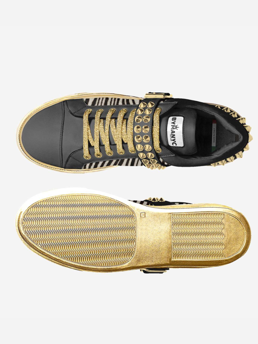 BYMANYC Tribeca Icon Luxury Vegan Sneakers — Animal Pattern Unisex | FireDrips