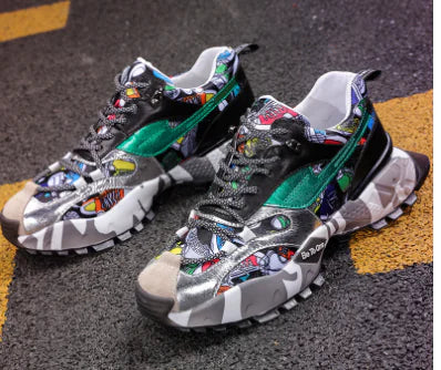 Men's Colorful Dad Sneakers