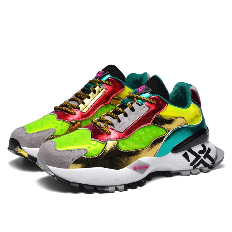 Men's Colorful Dad Sneakers