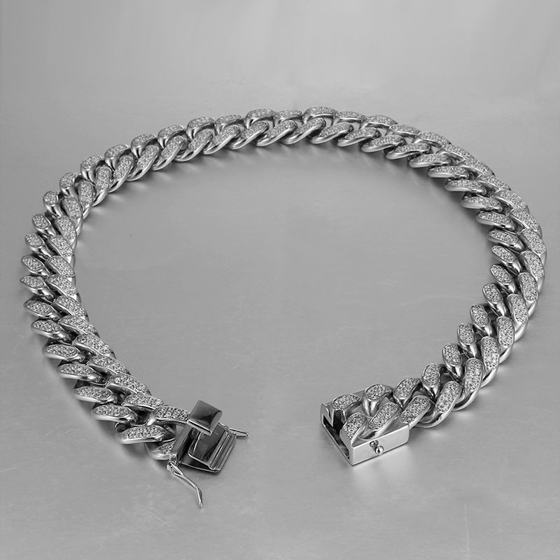 Men's Chunky Titanium Steel Hip-Hop Chain Necklace