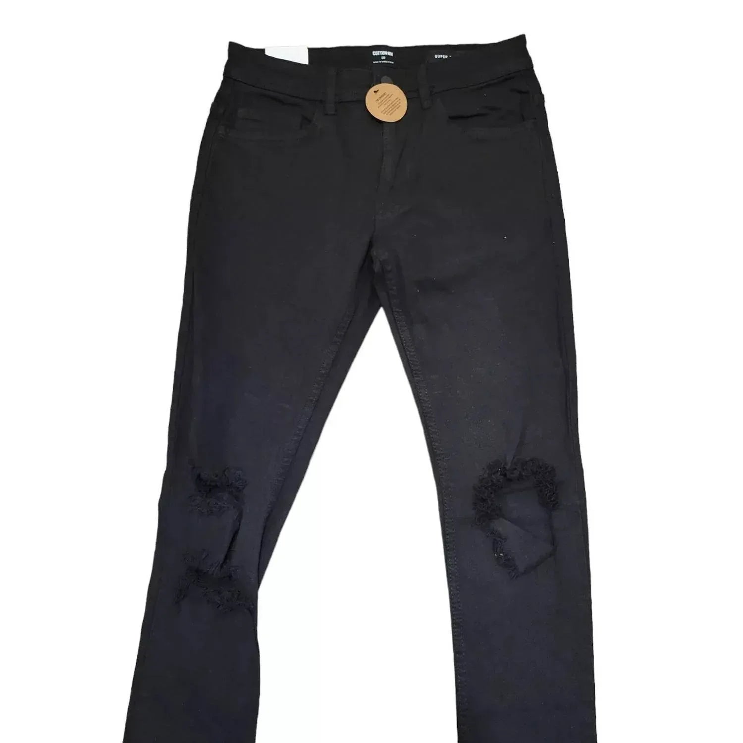 Men's Super Skinny Jeans Distressed