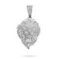 Lion Head Pendant Necklace — Moissanite 925 Sterling Silver Iced Out Street-Luxury Jewelry