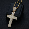Euro-American Cross-Border Street Pendant Necklace — Bold Unisex Statement Jewelry, Gold & Steel, Pendant or Chain