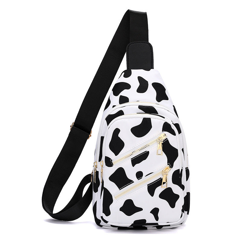 Men's Lightweight Nylon Chest Pack - High Capacity Crossbody Bag for Travel & Everyday Use