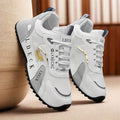 Golden Accent Mesh Sneakers