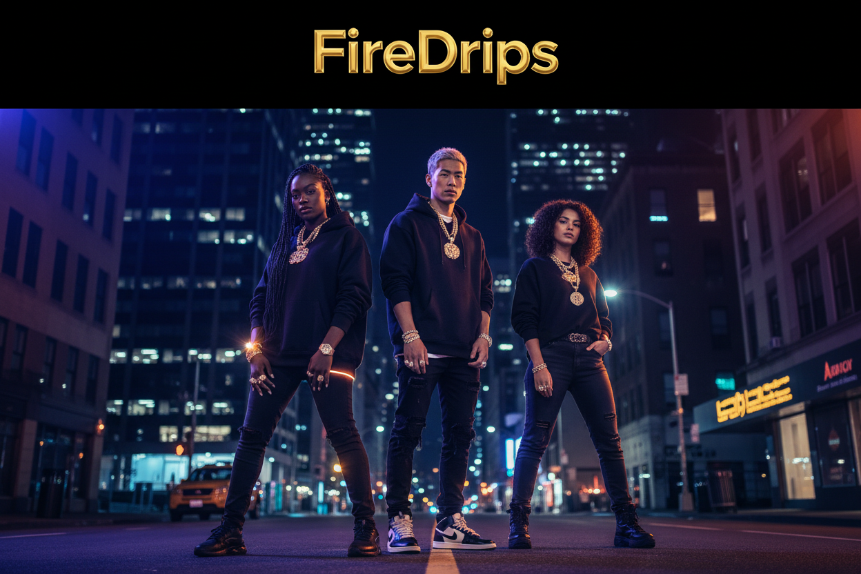 FireDrips Banner with Logo