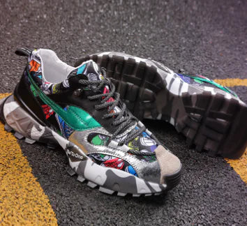 Men's Colorful Dad Sneakers