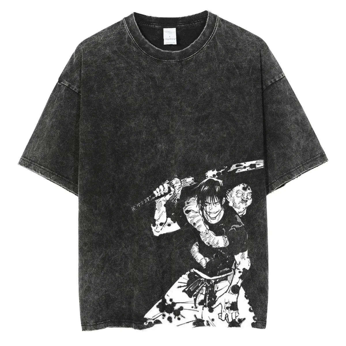 Vintage Japanese Anime Graphic Hip-Hop Streetwear Tee