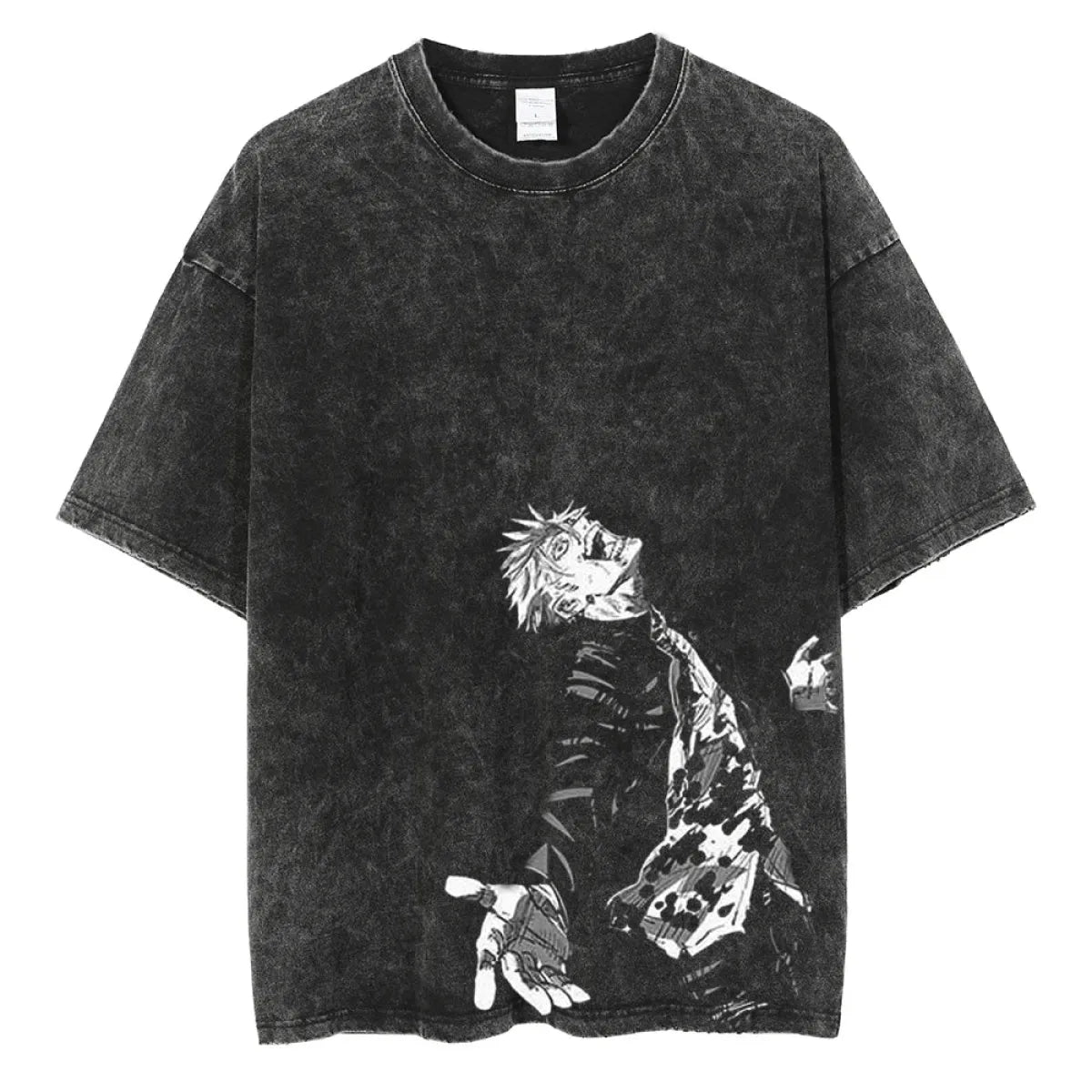 Vintage Japanese Anime Graphic Hip-Hop Streetwear Tee