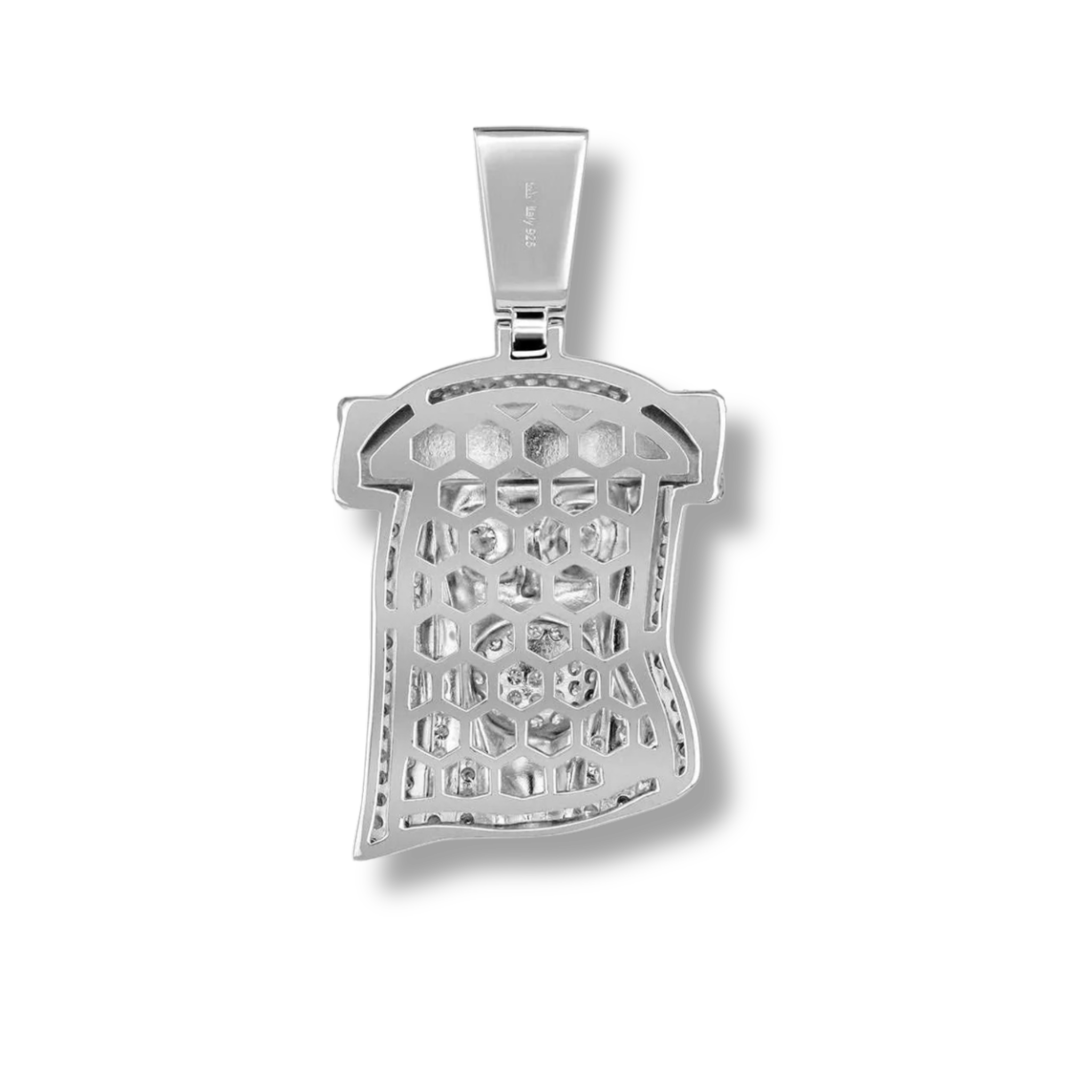 Jesus Head Pendant Necklace — Moissanite 925 Sterling Silver Hip-Hop Jewelry