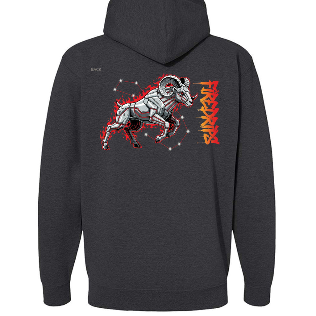 Charcoal Heather - IND4000Z - BACK