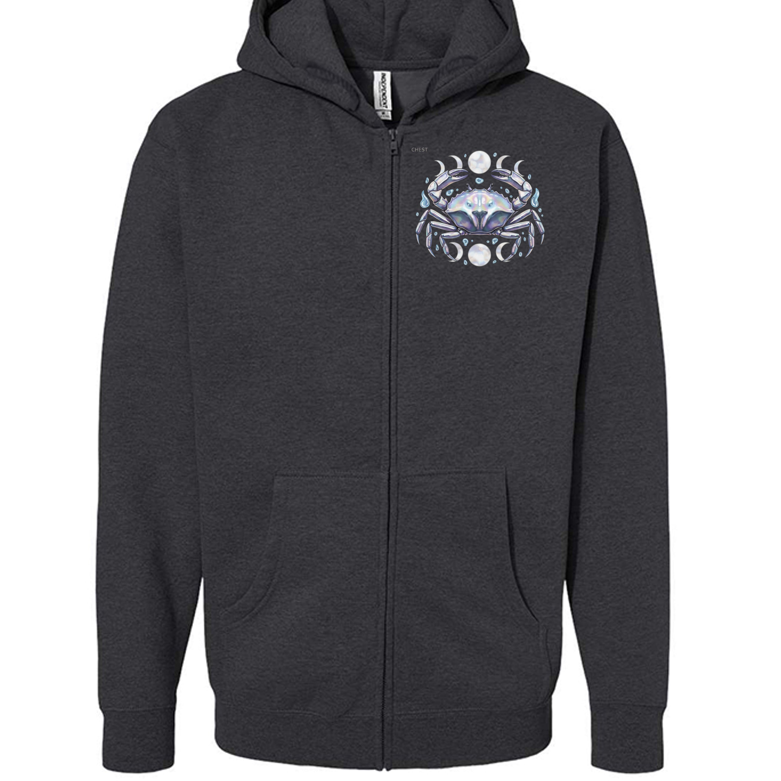 Charcoal Heather - IND4000Z - FRONT
