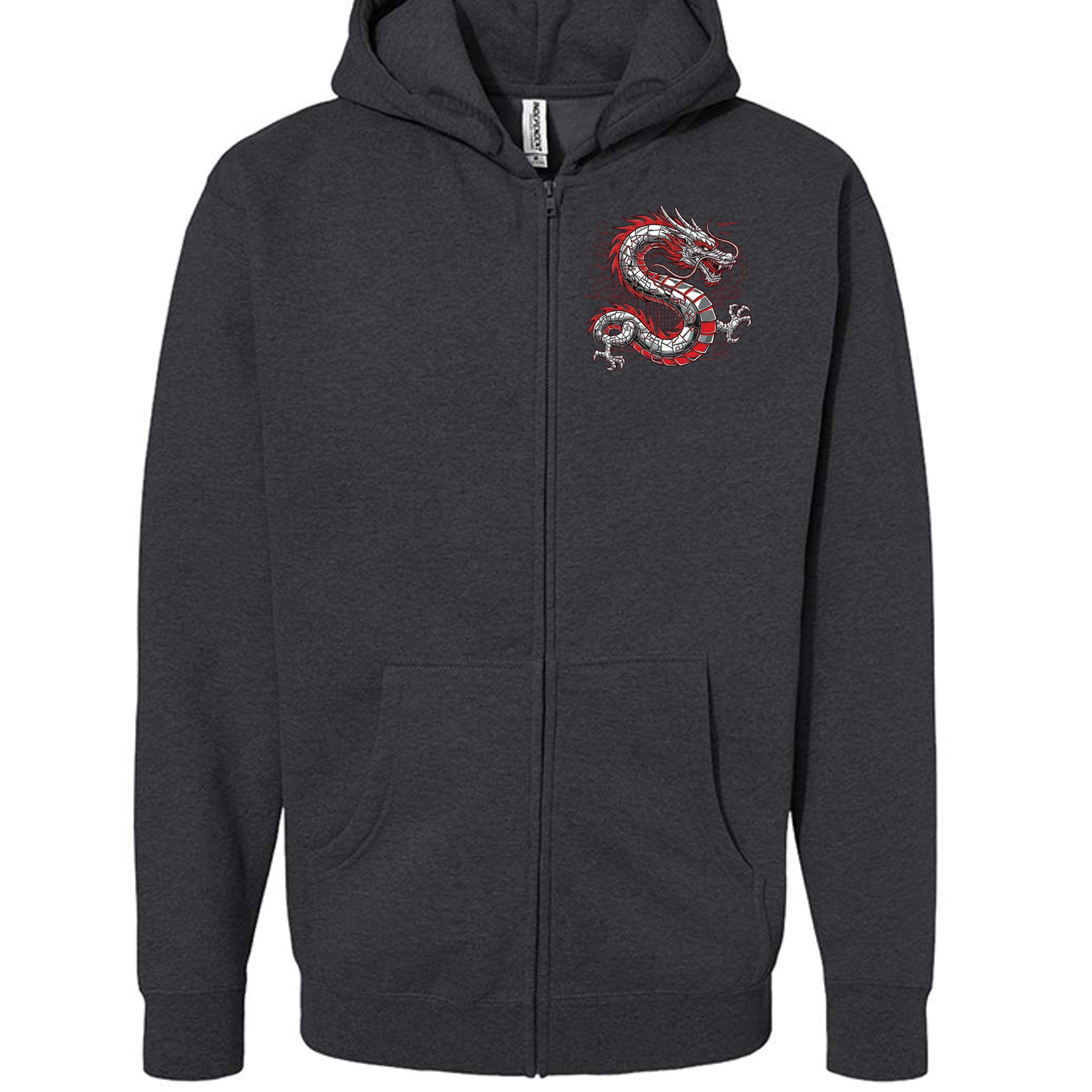 Charcoal Heather - IND4000Z - FRONT