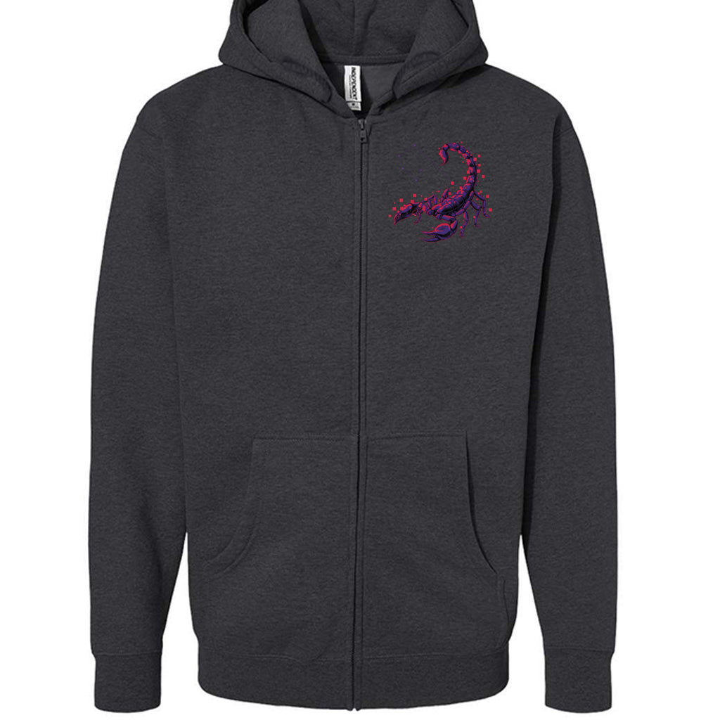Charcoal Heather - IND4000Z - FRONT
