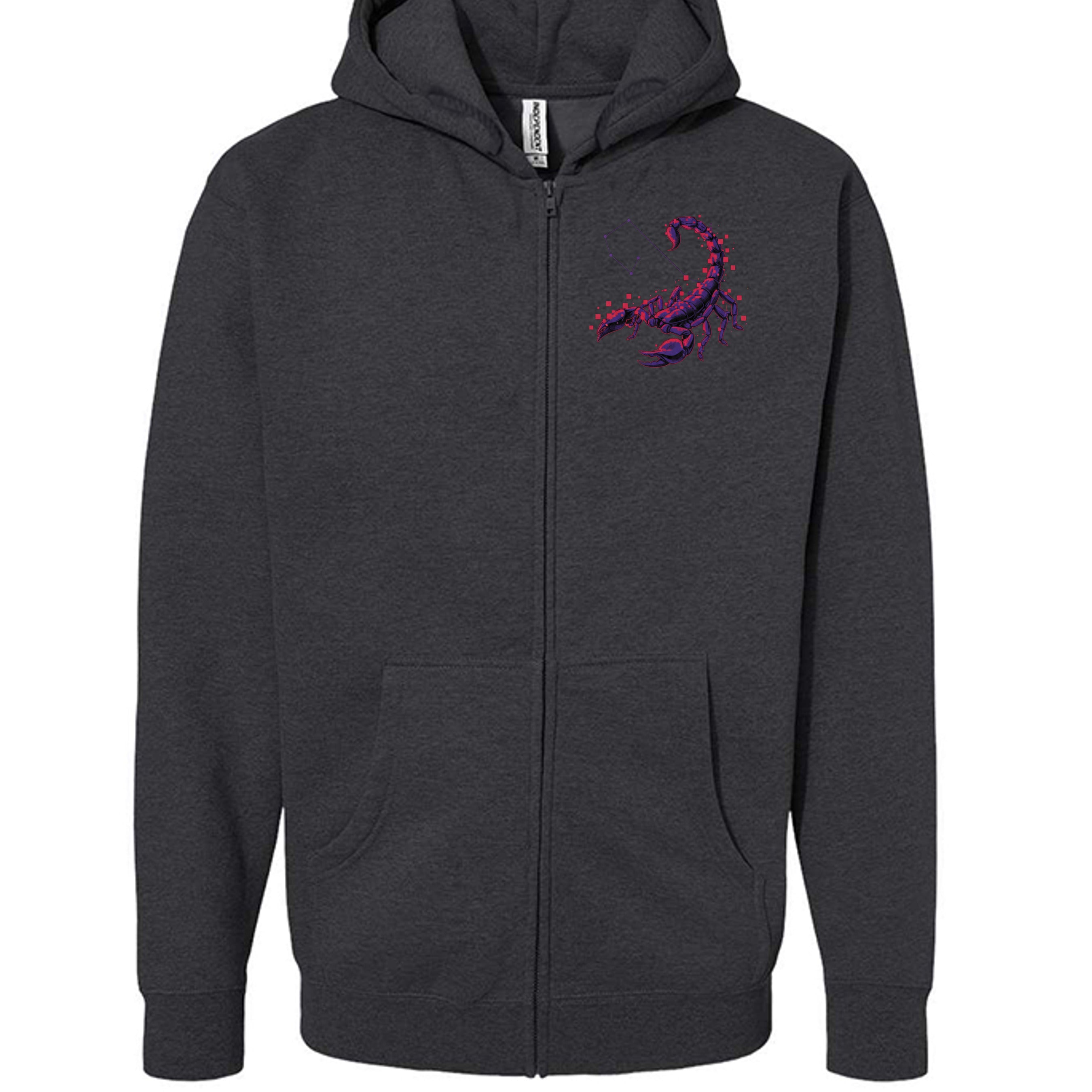 Charcoal Heather - IND4000Z - FRONT
