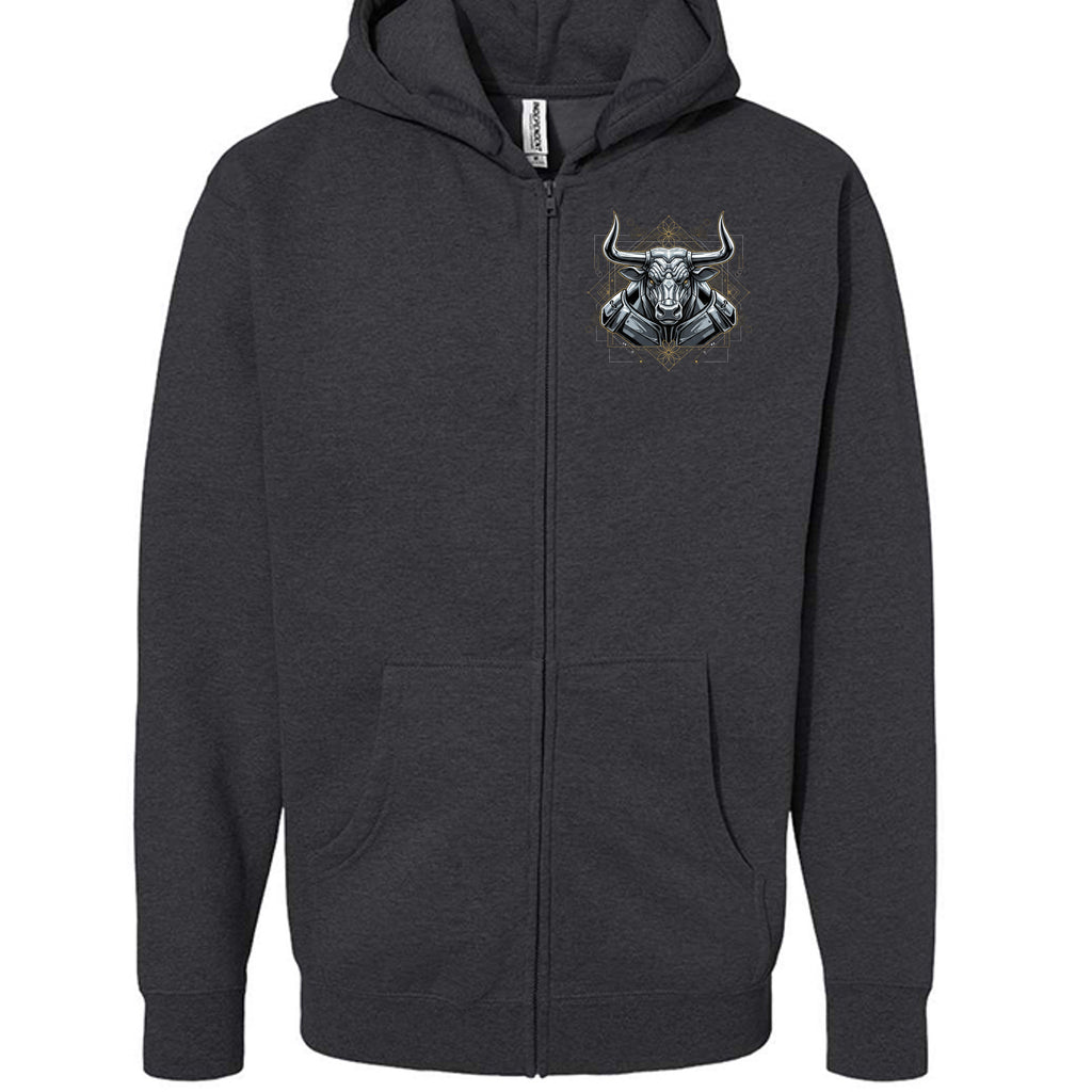 Charcoal Heather - IND4000Z - FRONT