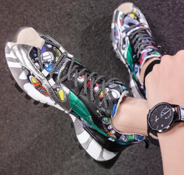 Men's Colorful Dad Sneakers