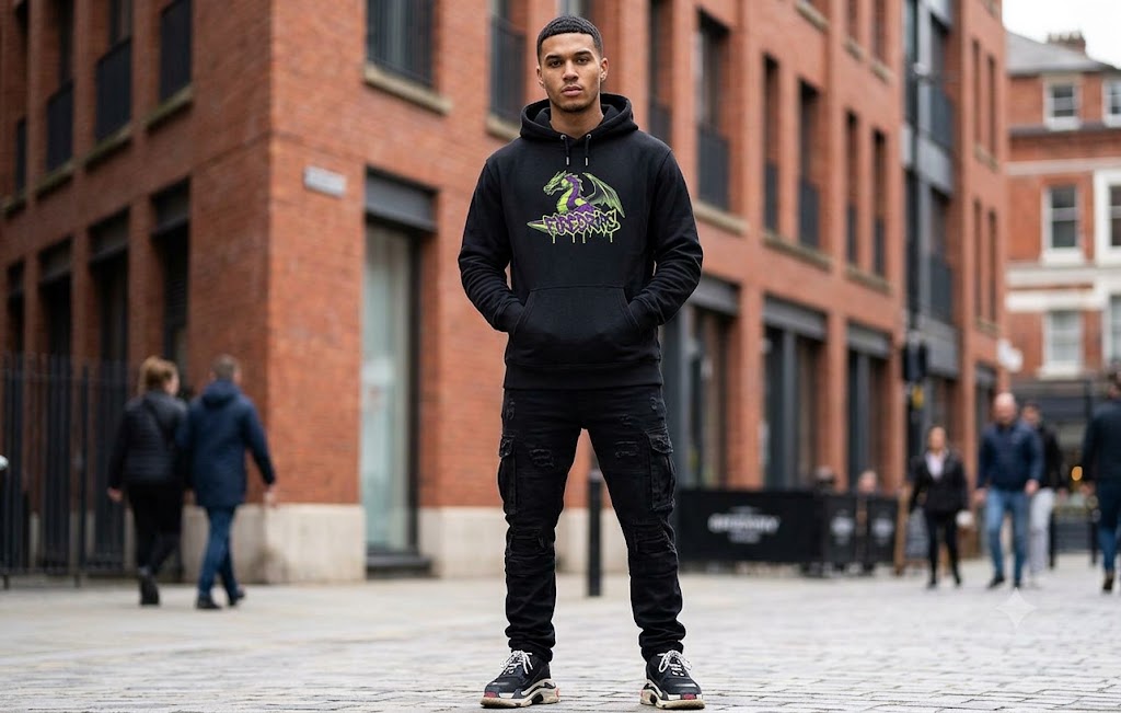 Tech Dragon Heavyweight Cross-Grain Hoodie – 13.5 oz. Premium Fleece